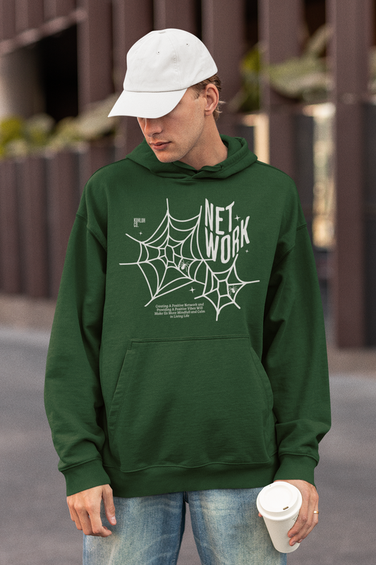 Network Oversized Hoodie