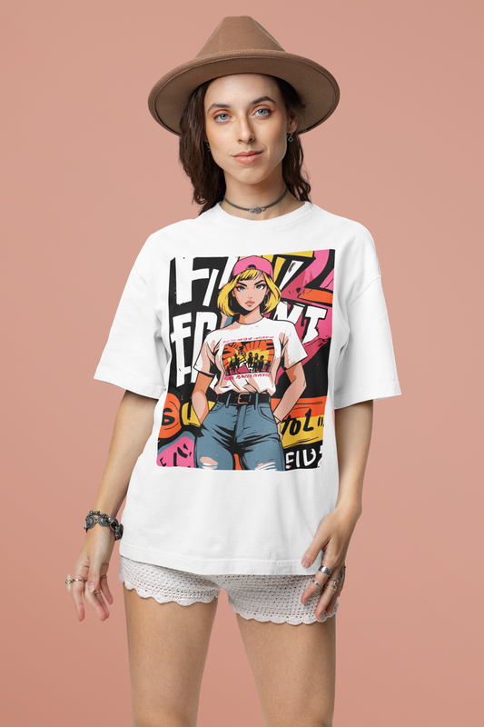 Graffiti Oversized T-shirt